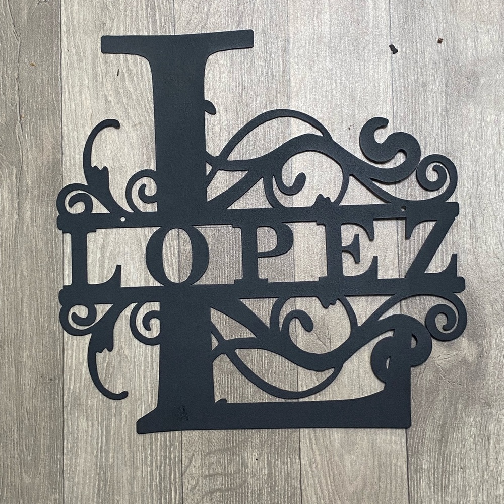 lopez iron wall decor